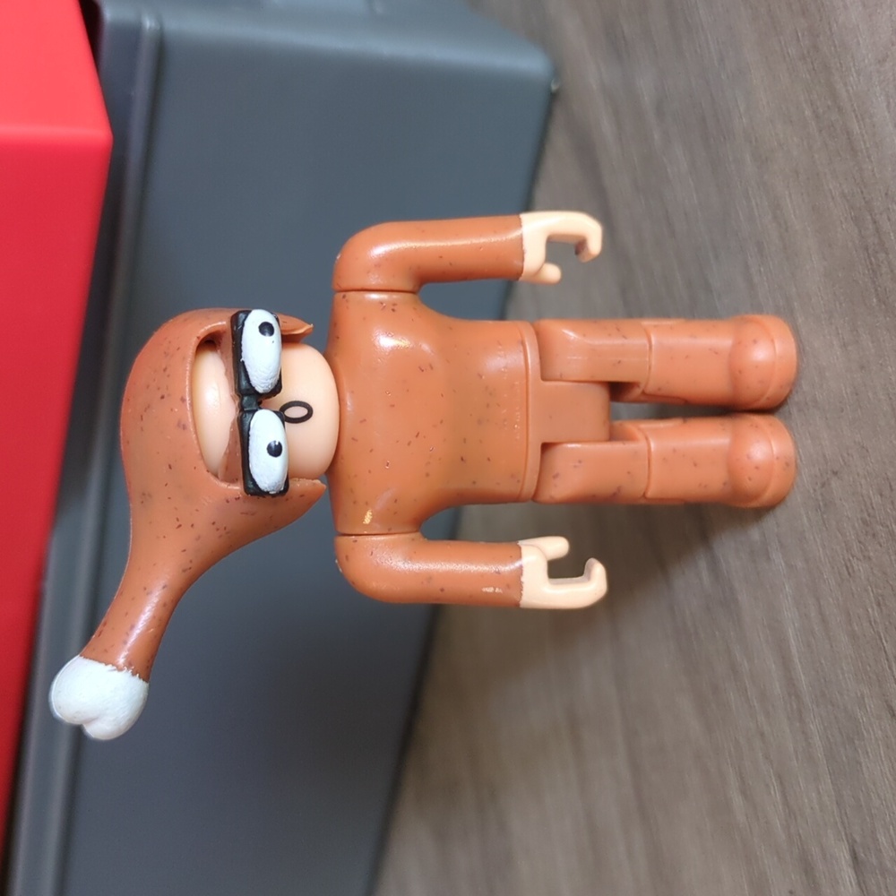 Set Of 2! Roblox Series 1 Chicken Man Minifig